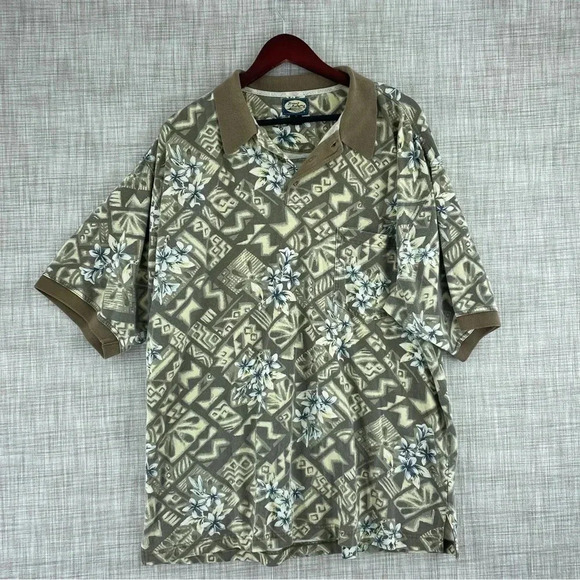 Tommy Bahama short sleeve polo shirt XL *light fade* 1141 - Picture 1 of 9